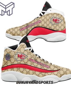 NFL Kansas City Chiefs Gucci Air Jordan 13 Sneakers