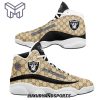 NFL Las Vegas Raiders Gucci Air Jordan 13 Sneakers