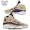 NFL Minnesota Vikings Gucci Air Jordan 13 Sneakers