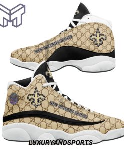 NFL New Orleans Saints Gucci Air Jordan 13 Sneakers