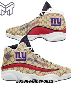 NFL New York Giants Gucci Air Jordan 13 Sneakers