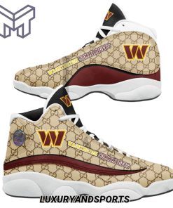 NFL Washington Commanders Gucci Air Jordan 13 Sneakers