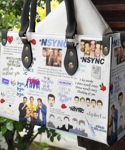 NSYNC Lover Leather Hand Bag For Women Gift