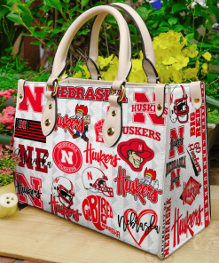 Nebraska Cornhuskers Leather Bag For Women Gift