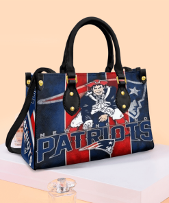 New England Patriots Leather Bag For Women Gift