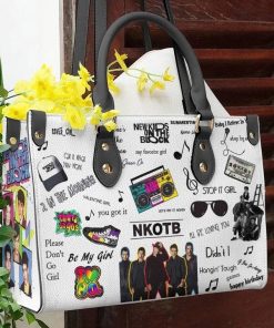 New Kids NKOTB Leather Bag For Women Gift