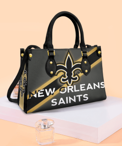 New Orleans Saints Leather HandBag For Women Gift