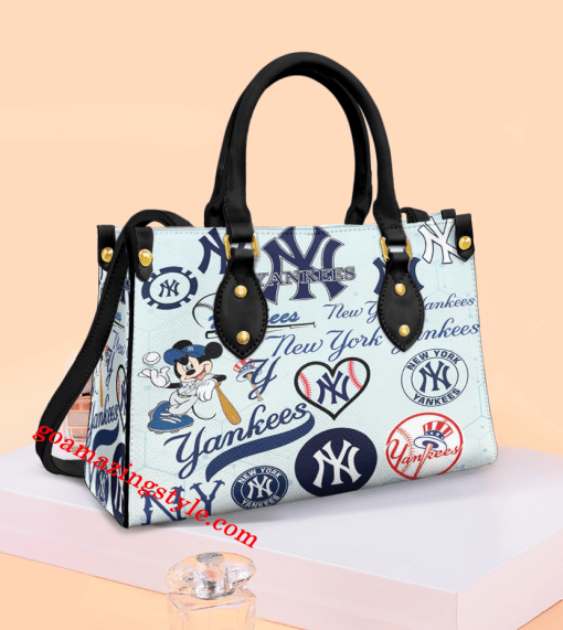 New York Yankees Leather Bag For Women Gift