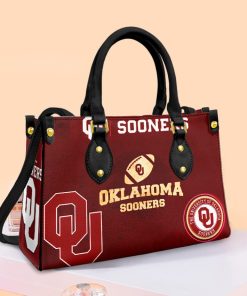 Oklahoma Sooners Leather Hand Bag For Women Gift