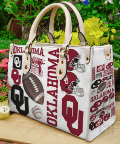 Oklahoma Sooners Leather Hand Bag For Women Gift