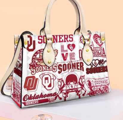 Oklahoma Sooners lover Leather Bag For Women Gift