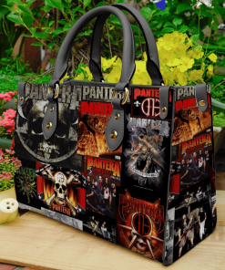 Pantera Band Leather Bag For Women Gift