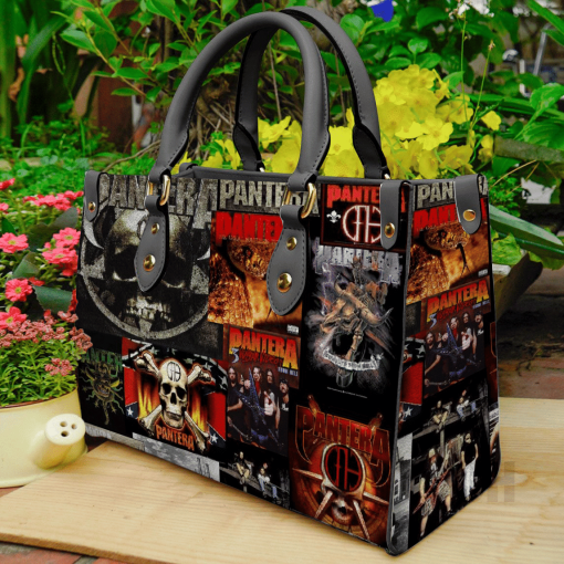 Pantera Band Leather Bag For Women Gift