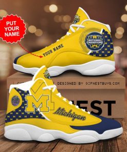 Personalized Michigan Wolverines Football JD13 Shoes Mura1110