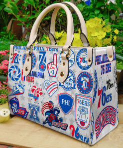 Philadelphia 76ers Leather Bag For Women Gift