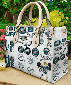 Philadelphia Eagles Leather Hand Bag For Women Gift