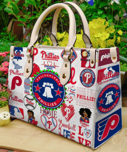 Philadelphia Phillies HandLeather Bag For Women Gift