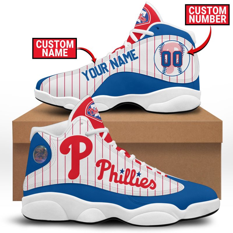 Philadelphia Phillies AJ13 Sneakers Air Jordan 13 Shoes