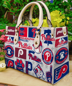 Philadelphia Phillies Leather Bag For Women Gift