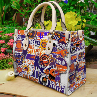 Phoenix Suns Leather Hand Bag For Women Gift Type01