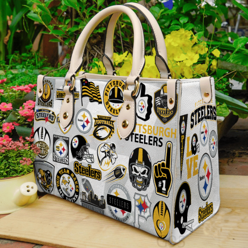 Pittsburgh Steelers Leather HandBag For Women Gift