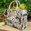 Pittsburgh Steelers Leather HandBag For Women Gift Type01