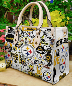 Pittsburgh Steelers Leather HandBag For Women Gift Type01