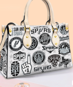 San Antonio Spurs lover Leather Bag For Women Gift