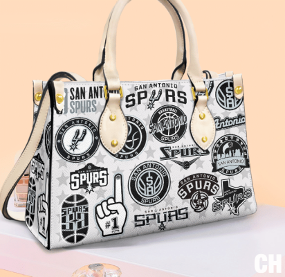 San Antonio Spurs lover Leather Bag For Women Gift