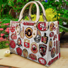 San Francisco 49ers Leather Bag For Women Gift Type01