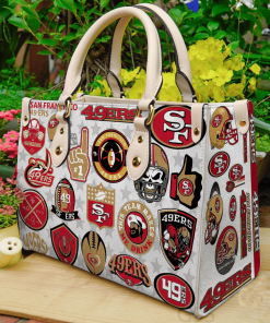 San Francisco 49ers Leather Bag For Women Gift Type01