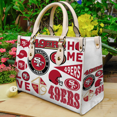 San Francisco 49ers Leather Hand Bag For Women Gift