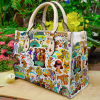 Scooby Doo Leather HandBag White For Women Gift