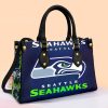 Seattle Seahawks Leather HandBag For Women Gift