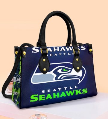 Seattle Seahawks Leather HandBag For Women Gift