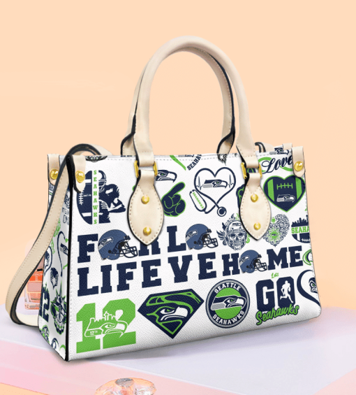 Seattle Seahawks Lover Leather Bag For Women Gift