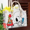 Snoopy Dog Funny Leather Bag For Women Gift