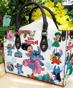 Stitch Funny Lover Leather Bag For Women Gift