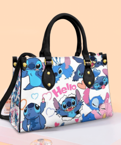 Stitch Disney Leather Bag For Women Gift