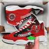 Tampa Bay Buccaneers NFL Jordan 13 Shoes Custom Name Sneakers Mura130980