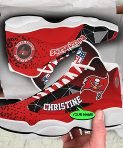 Tampa Bay Buccaneers NFL Jordan 13 Shoes Custom Name Sneakers Mura130980