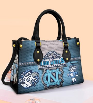 Tar Heels Leather Bag For Women Gift