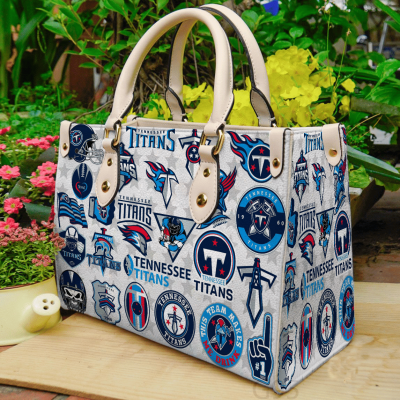 Tennessee Titans Leather HandBag For Women Gift Type01