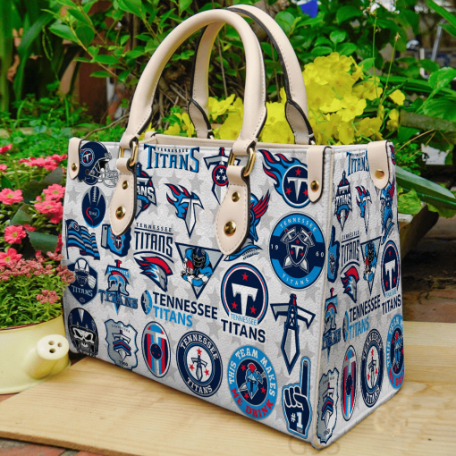 Tennessee Titans Leather HandBag For Women Gift Type01