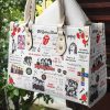 The Rolling Stones White Leather Bag For Women Gift