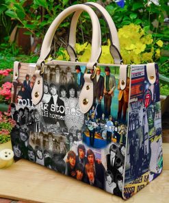 The Rolling Stones Leather Hand Bag For Women Gift