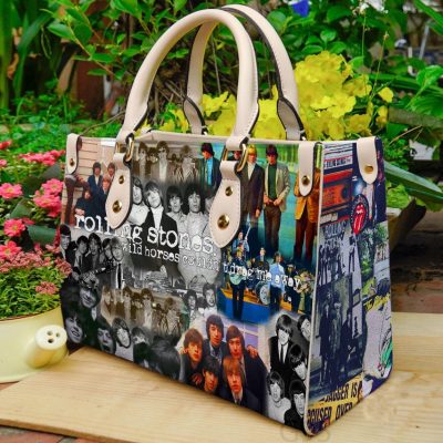 The Rolling Stones Leather Hand Bag For Women Gift