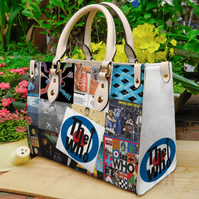 The Who band Leather Hand Bag For Women Gift