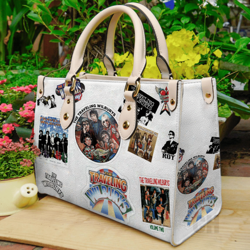 Traveling Wilburys Leather Hand Bag For Women Gift