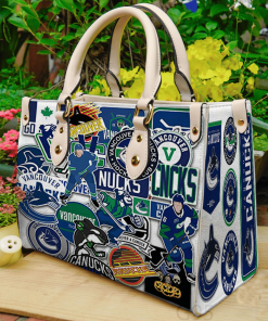 Vancouver Canucks Leather Bag For Women Gift